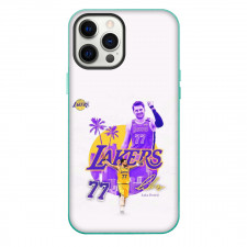 NBA Luka Doncic Phone Case For iPhone Samsung Galaxy Pixel OnePlus Vivo Xiaomi Asus Sony Motorola Nokia - Luka Doncic Celebrating Portrait Team Poster