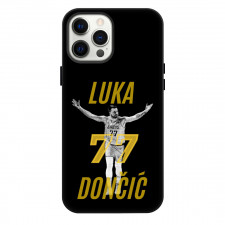 NBA Luka Doncic Phone Case For iPhone Samsung Galaxy Pixel OnePlus Vivo Xiaomi Asus Sony Motorola Nokia - Luka Doncic Halftone Grayscale Potrait Poster