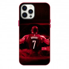 NBA Kevin Durant Phone Case For iPhone Samsung Galaxy Pixel OnePlus Vivo Xiaomi Asus Sony Motorola Nokia - Kevin Durant Back Jersey Red Portrait Poster
