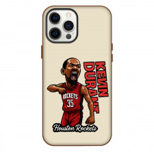 NBA Kevin Durant Phone Case For iPhone Samsung Galaxy Pixel OnePlus Vivo Xiaomi Asus Sony Motorola Nokia - Kevin Durant Shout Chibi Portrait Cartoon Art Poster