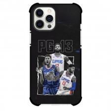 NBA Paul George Phone Case For iPhone Samsung Galaxy Pixel OnePlus Vivo Xiaomi Asus Sony Motorola Nokia - Paul George Gray Portrait Poster