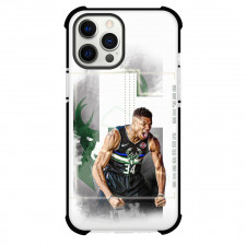NBA Giannis Antetokounmpo Phone Case For iPhone Samsung Galaxy Pixel OnePlus Vivo Xiaomi Asus Sony Motorola Nokia - Giannis Antetokounmpo Super Charged Portrait Poster