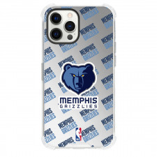 NBA Memphis Grizzlies Phone Case For iPhone and Samsung Galaxy Devices - Memphis Grizzlies Medley Monogram Wordmark