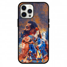 NBA James Harden Phone Case For iPhone and Samsung Galaxy Devices - James Harden Philadelphia 76ers 1 Dunking Graphic Art Poster