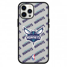 NBA Charlotte Hornets Phone Case For iPhone and Samsung Galaxy Devices - Charlotte Hornets Medley Monogram Wordmark