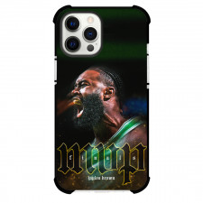 NBA Jaylen Brown Phone Case For iPhone Samsung Galaxy Pixel OnePlus Vivo Xiaomi Asus Sony Motorola Nokia - Jaylen Brown 2023/2024 Finals MVP Shouting Side Portrait