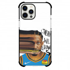NBA Jason Williams Phone Case For iPhone Samsung Galaxy Pixel OnePlus Vivo Xiaomi Asus Sony Motorola Nokia - Jason Williams Stretched Out Face Portrait In White Background
