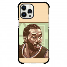 NBA Kawhi Leonard Phone Case For iPhone Samsung Galaxy Pixel OnePlus Vivo Xiaomi Asus Sony Motorola Nokia - Kawhi Leonard Portrait Retro Illustration