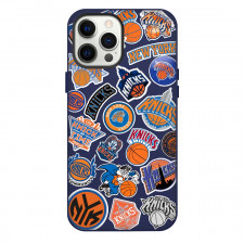 NBA New York Knicks Phone Case For iPhone and Samsung Galaxy Devices - New York Knicks Mania College Logo