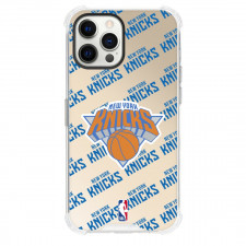 NBA New York Knicks Phone Case For iPhone and Samsung Galaxy Devices - New York Knicks Medley Monogram Wordmark