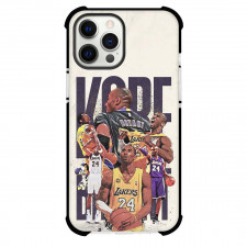 NBA Kobe Bryant Phone Case For iPhone and Samsung Galaxy Devices - Kobe Bryant Los Angeles Lakers 24 Tribute Poster Art
