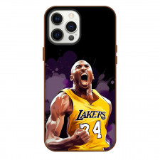 NBA Kobe Bryant Phone Case For iPhone Samsung Galaxy Pixel OnePlus Vivo Xiaomi Asus Sony Motorola Nokia - Kobe Bryant Shouting Portrait Vector Art