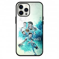 NBA Lamelo Ball Phone Case For iPhone and Samsung Galaxy Devices - Lamelo Ball Charlotte Hornets 2 Poster Canvas Art