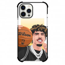 NBA LaMelo Ball Phone Case For iPhone Samsung Galaxy Pixel OnePlus Vivo Xiaomi Asus Sony Motorola Nokia - LaMelo Ball Smile Ball Portrait Illustration