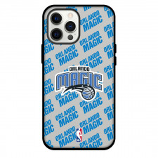 NBA Orlando Magic Phone Case For iPhone and Samsung Galaxy Devices - Orlando Magic Medley Monogram Wordmark