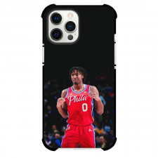 NBA Tyrese Maxey Phone Case For iPhone Samsung Galaxy Pixel OnePlus Vivo Xiaomi Asus Sony Motorola Nokia - Tyrese Maxey Jersey Smug Portrait