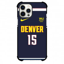NBA Nikola Jokic Phone Case For iPhone Samsung Galaxy Pixel OnePlus Vivo Xiaomi Asus Sony Motorola Nokia - Nikola Jokic Denver 15 Jersey