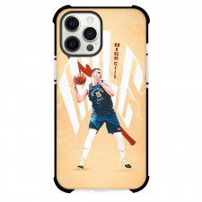 NBA Nikola Jokic Phone Case For iPhone Samsung Galaxy Pixel OnePlus Vivo Xiaomi Asus Sony Motorola Nokia - Nikola Jokic High City Portrait Poster
