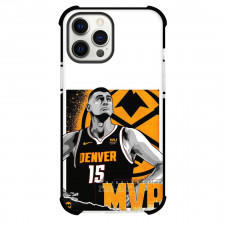 NBA Nikola Jokic Phone Case For iPhone Samsung Galaxy Pixel OnePlus Vivo Xiaomi Asus Sony Motorola Nokia - Nikola Jokic Portrait MVP Poster