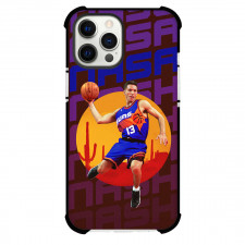 NBA Steve Nash Phone Case For iPhone and Samsung Galaxy Devices - Steve Nash Phoenix Suns 13 Shooting Graphic Art Poster