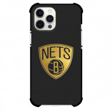 NBA Brooklyn Nets Phone Case For iPhone Samsung Galaxy Pixel OnePlus Vivo Xiaomi Asus Sony Motorola Nokia - Brooklyn Nets Gold Logo