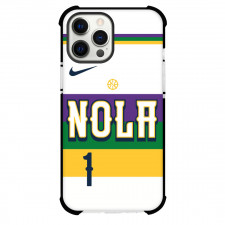 NBA Phone Case For iPhone Samsung Galaxy Pixel OnePlus Vivo Xiaomi Asus Sony Motorola Nokia - New Orleans Pelicans Logo Jersey