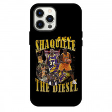 NBA Shaquille O'Neal Phone Case For iPhone and Samsung Galaxy Devices - Shaquille O'Neal Los Angeles Lakers 34 The Diesel Poster