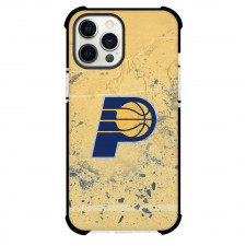 NBA Indiana Pacers Phone Case For iPhone Samsung Galaxy Pixel OnePlus Vivo Xiaomi Asus Sony Motorola Nokia - Indiana Pacers Logo On Gold Abstract Background