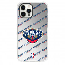 NBA New Orleans Pelicans Phone Case For iPhone and Samsung Galaxy Devices - New Orleans Pelicans Medley Monogram Wordmark