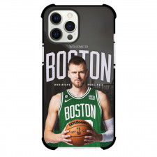 NBA Kristaps Porzingis Phone Case For iPhone Samsung Galaxy Pixel OnePlus Vivo Xiaomi Asus Sony Motorola Nokia - Kristaps Porzingis Welcome to Boston Poster