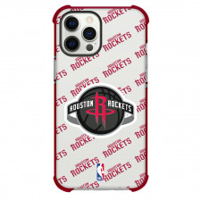NBA Houston Rockets Phone Case For iPhone and Samsung Galaxy Devices - Houston Rockets Medley Monogram Wordmark