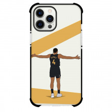 NBA Scottie Barnes Phone Case For iPhone Samsung Galaxy Pixel OnePlus Vivo Xiaomi Asus Sony Motorola Nokia - Scottie Barnes Open Arms Back Portrait Vector Art