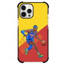 NBA Shai Gilgeous-Alexander Phone Case For iPhone Samsung Galaxy Pixel OnePlus Vivo Xiaomi Asus Sony Motorola Nokia - Shai Gilgeous-Alexander Dribble Portrait Illustration