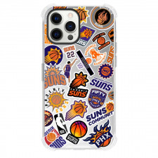 NBA Phoenix Suns Phone Case For iPhone and Samsung Galaxy Devices - Phoenix Suns Mania College Logo