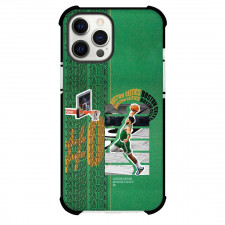 NBA Jayson Tatum Phone Case For iPhone and Samsung Galaxy Devices - Jayson Tatum Boston Celtics 0 Dunking On Green Graphic Art
