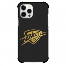 NBA Oklahoma City Thunder Phone Case For iPhone Samsung Galaxy Pixel OnePlus Vivo Xiaomi Asus Sony Motorola Nokia - Oklahoma City Thunder Gold Logo
