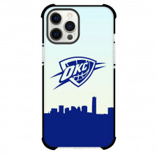 NBA Oklahoma City Thunder Phone Case For iPhone Samsung Galaxy Pixel OnePlus Vivo Xiaomi Asus Sony Motorola Nokia - Oklahoma City Thunder Silhoutte Art Logo