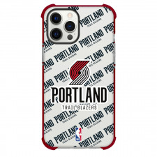 NBA Portland Trail Blazers Phone Case For iPhone and Samsung Galaxy Devices - Portland Trail Blazers Monogram Wordmark