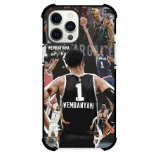 NBA Victor Wembanyama Phone Case For iPhone Samsung Galaxy Pixel OnePlus Vivo Xiaomi Asus Sony Motorola Nokia - Victor Wembanyama Back Jersey Portrait