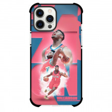 NBA Zion Williamson Phone Case For iPhone Samsung Galaxy Pixel OnePlus Vivo Xiaomi Asus Sony Motorola Nokia - Zion Williamson Dribble Portrait Collage Poster