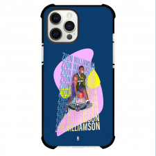 NBA Zion Williamson Phone Case For iPhone Samsung Galaxy Pixel OnePlus Vivo Xiaomi Asus Sony Motorola Nokia - Zion Williamson Dribble Portrait Name Poster