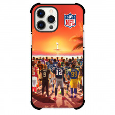 NFL Phone Case For iPhone And Samsung Galaxy Devices - NFL 100th Season Illustration Art Poster