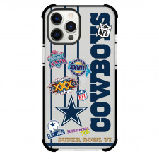 NFL Dallas Cowboys Phone Case For iPhone And Samsung Galaxy Devices - Dallas Cowboys Super Bowl Championship Mania Collage Logo