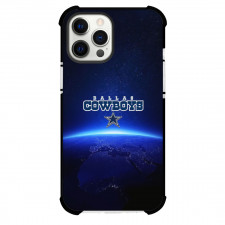 NFL Dallas Cowboys Phone Case For iPhone and Samsung Galaxy Devices - Cowboys Logo On Space Galaxy