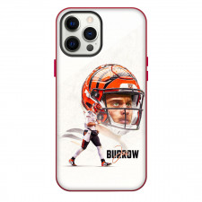 NFL Joe Burrow Phone Case For iPhone Samsung Galaxy Pixel OnePlus Vivo Xiaomi Asus Sony Motorola Nokia - Joe Burrow Cincinnati Bengals Candid On White Background