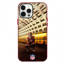 NFL Jayden Daniels Phone Case For iPhone Samsung Galaxy Pixel OnePlus Vivo Xiaomi Asus Sony Motorola Nokia - Jayden Daniels Washington Commanders Sitting In Tunnel Poster
