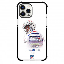 NFL Josh Allen Phone Case For iPhone Samsung Galaxy Pixel OnePlus Vivo Xiaomi Asus Sony Motorola Nokia - Josh Allen Buffalo Bills Looking Back Poster