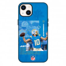 NFL Justin Herbert Phone Case For iPhone Samsung Galaxy Pixel OnePlus Vivo Xiaomi Asus Sony Motorola Nokia - Justin Herbert 10 Los Angeles Chargers Quarterback Poster