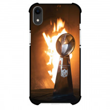 NFL Super Bowl 2024 Phone Case For iPhone and Samsung Galaxy Devices - Super Bowl Burning Frame Trophy