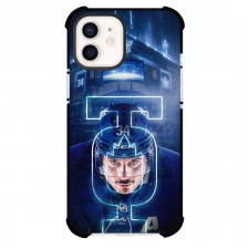 NHL Auston Matthews Phone Case For iPhone Samsung Galaxy Pixel OnePlus Vivo Xiaomi Asus Sony Motorola Nokia - Auston Matthews Toronto Maple Leafs Futuristic Neon Cyberpunk Artwork Poster